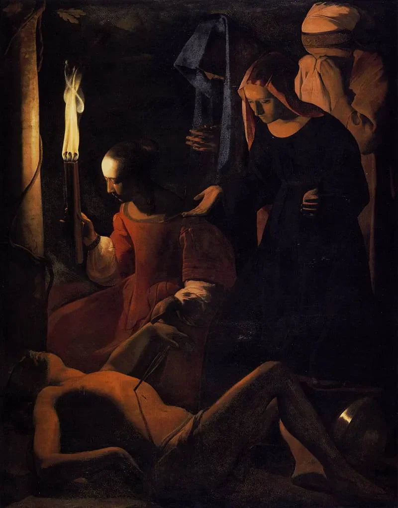 San Sebastiano curato da Irene - Georges de La Tour