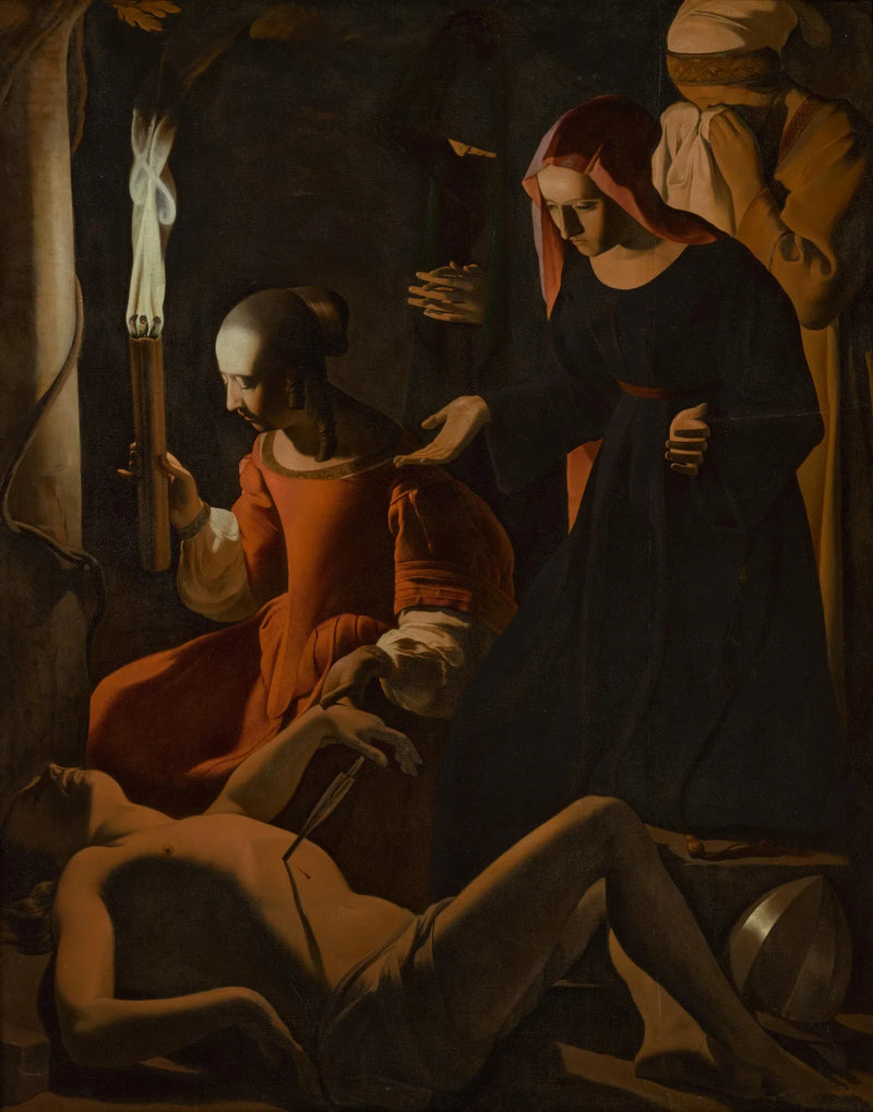 San Sebastiano curato da Santa Irene - Georges de La Tour