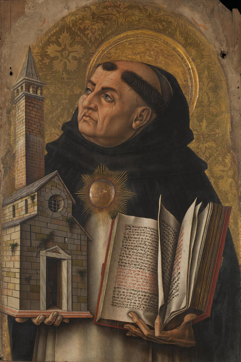 San Tommaso d'Aquino - Carlo Crivelli