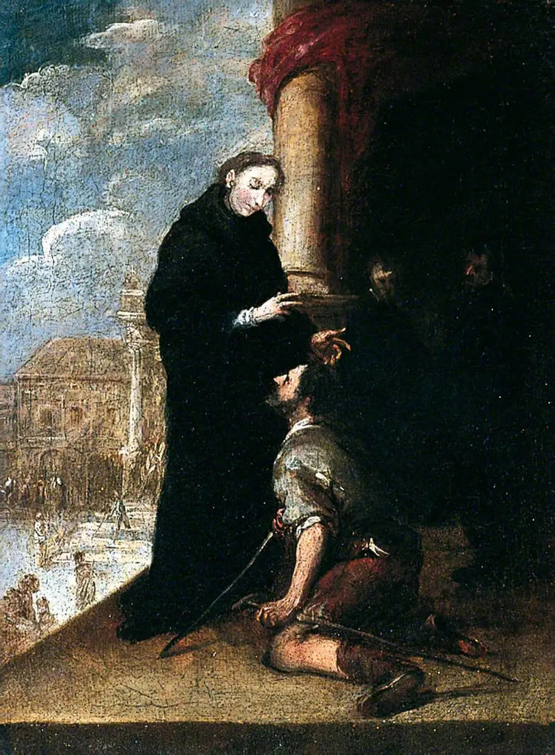 Sant'Antonio da Padova che guarisce un zoppo - Bartolomé Esteban Murillo