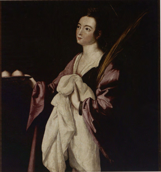 Santa Agata - Francisco de Zurbarán