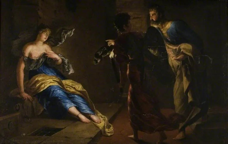 Santa Agata guarita da san Pietro - Gerrit van Honthorst