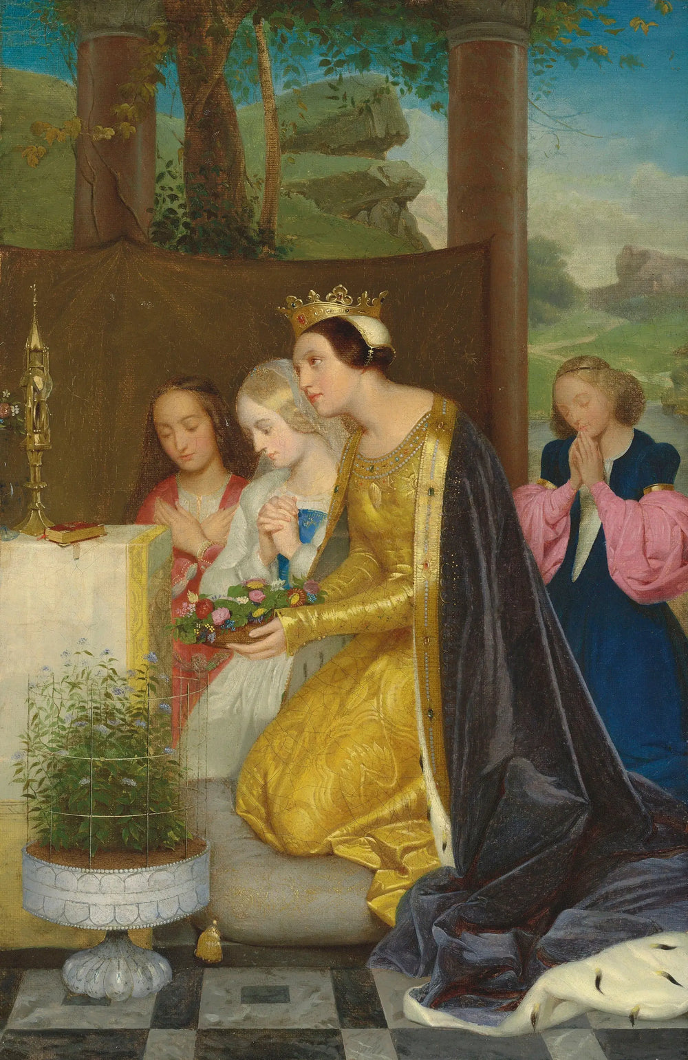 Sainte Amélie - Paul Delaroche - Alpha Reproduction