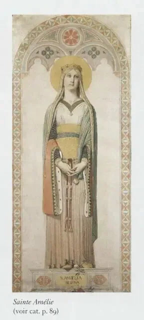 Santa Amelia, regina d'Ungheria - Jean-Auguste-Dominique Ingres