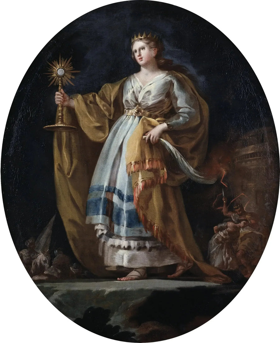 Santa Barbara - Francisco de Goya