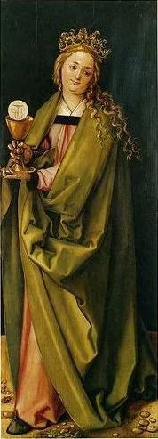 Santa Barbara - Hans Baldung Grien