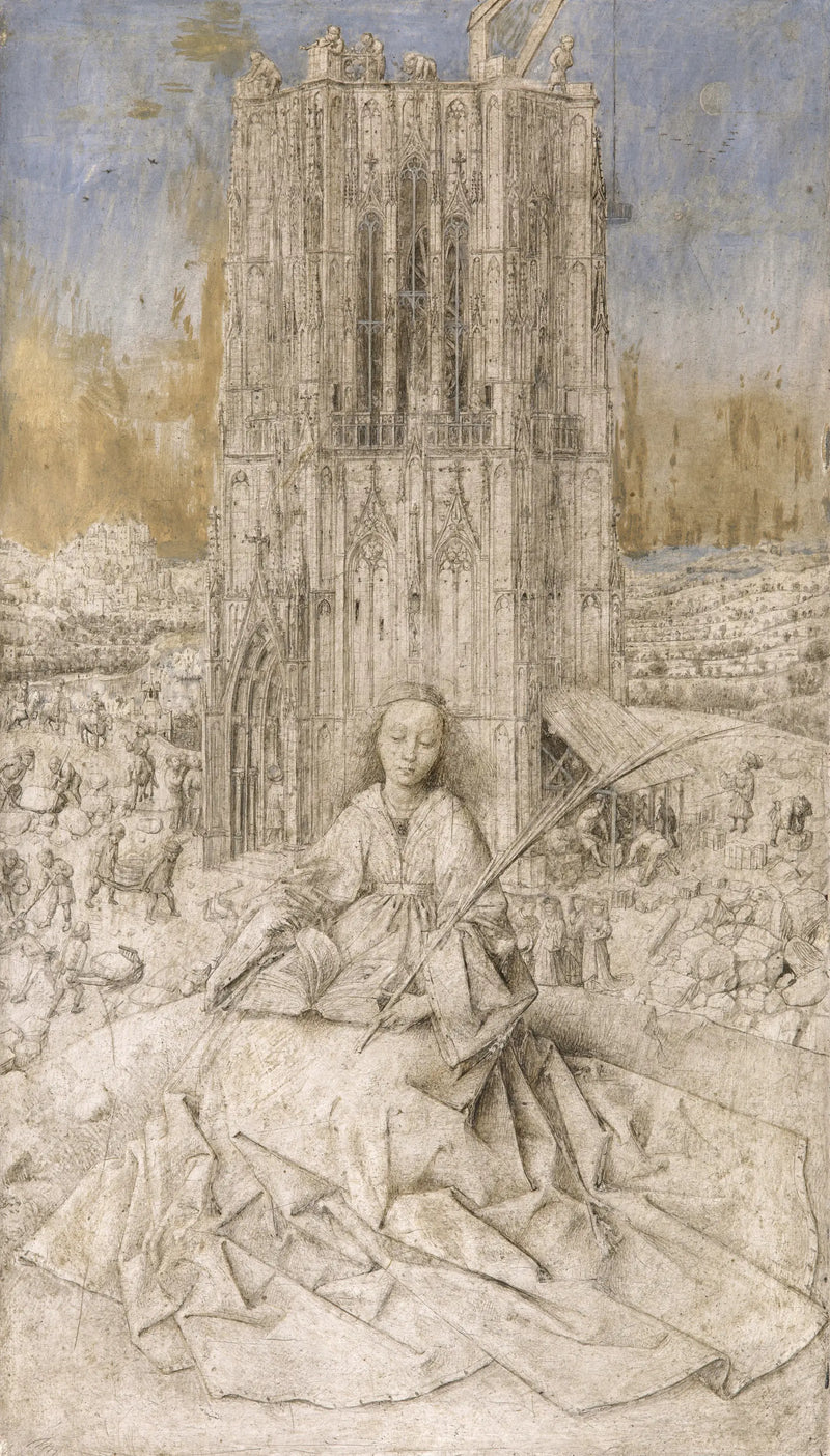 Sainte-Barbe - Jan van Eyck