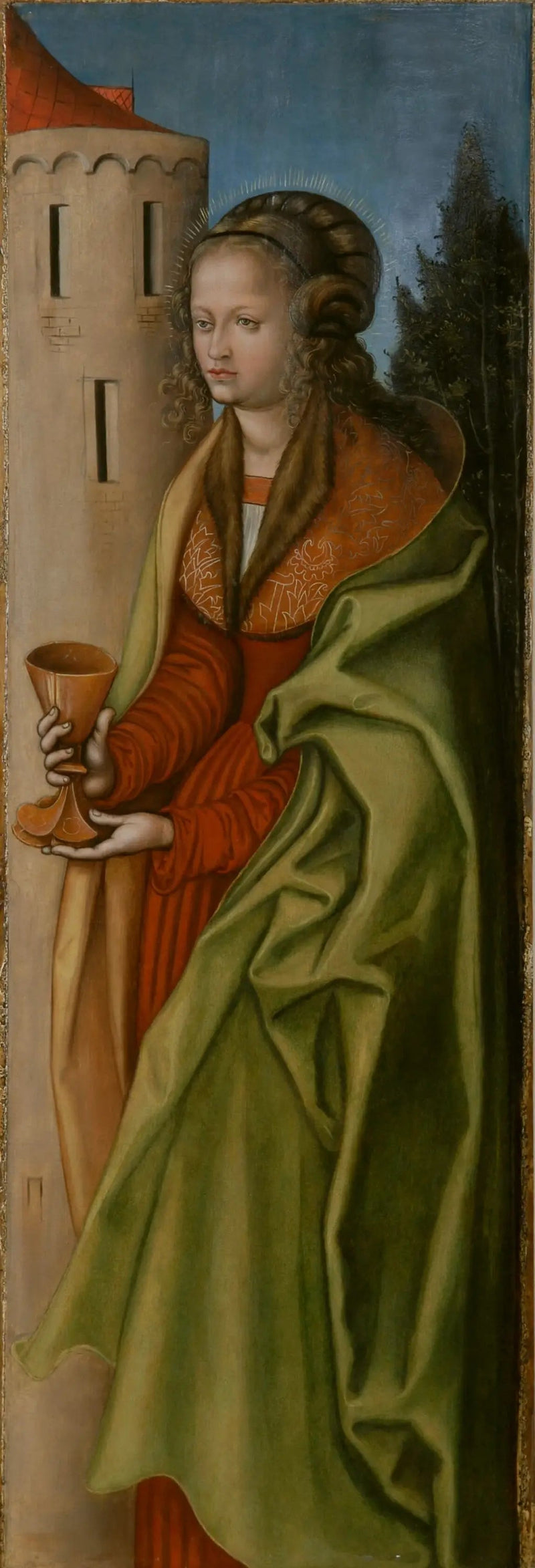 Santa Barbara - Lucas Cranach il Vecchio