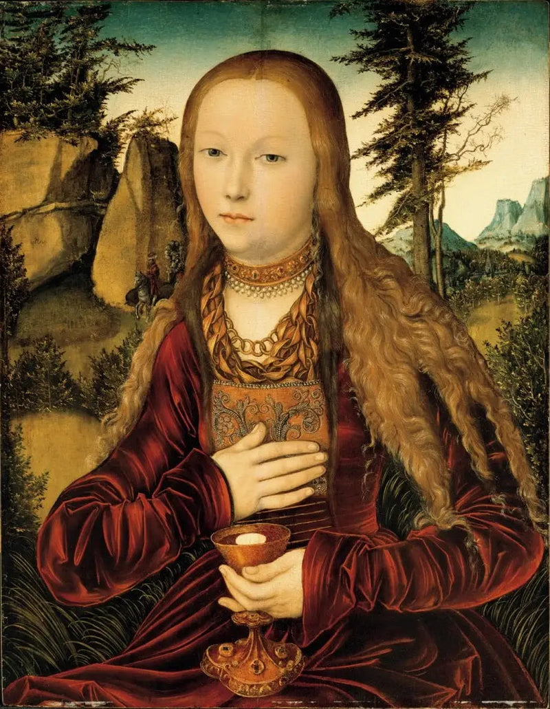Santa Barbara - Lucas Cranach il Vecchio