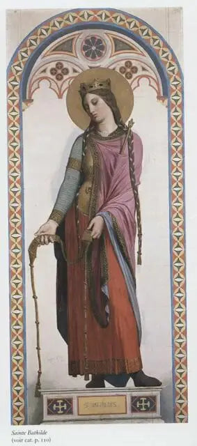 Sainte Bathilde de Chelles - Jean-Auguste-Dominique Ingres