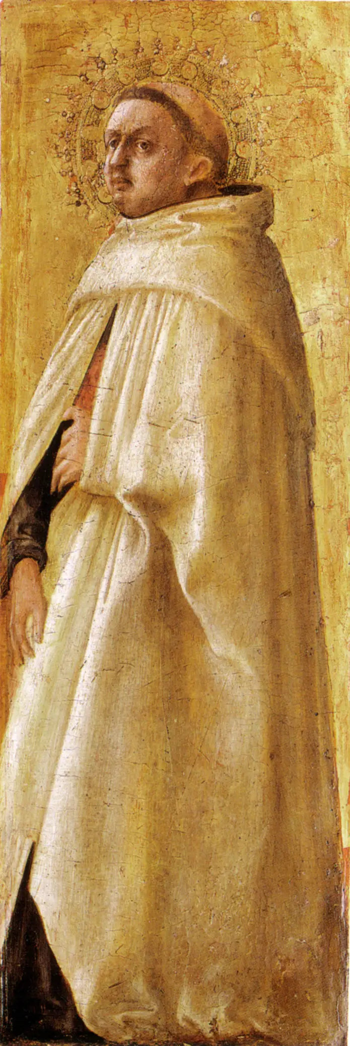 Santa Carmelitana Imberbe - Masaccio