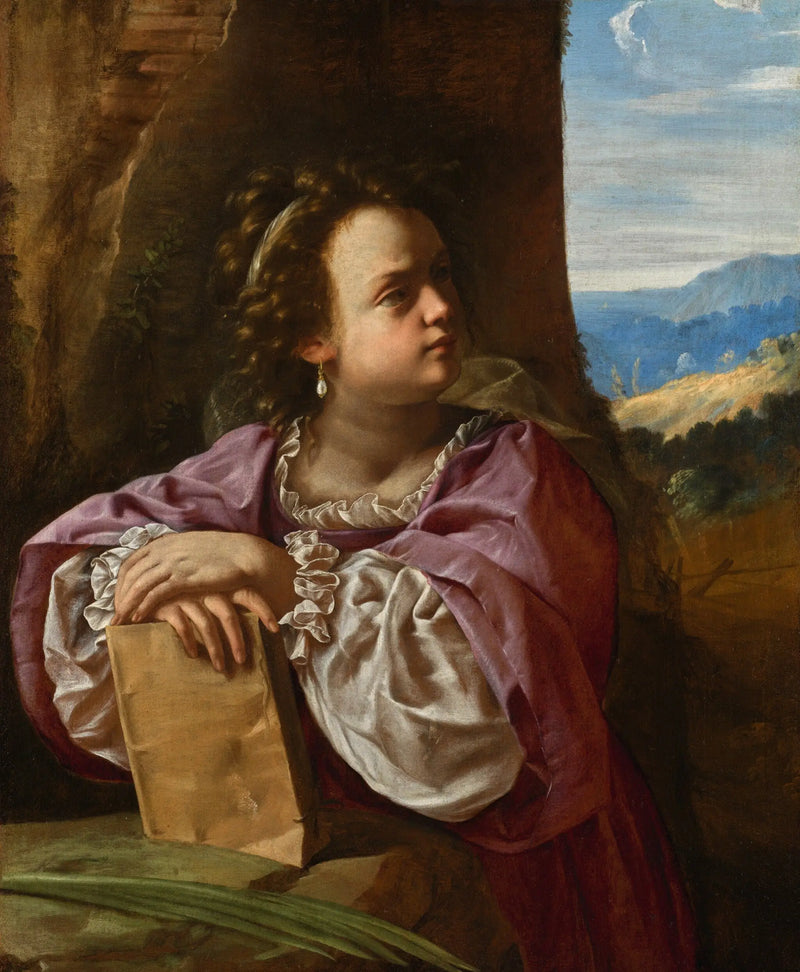 Santa Caterina d'Alessandria - Artemisia Gentileschi
