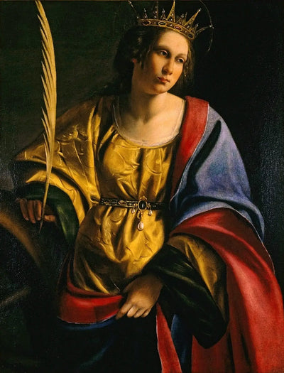 Sainte Catherine d’Alexandrie - Artemisia Gentileschi - Alpha Reproduction