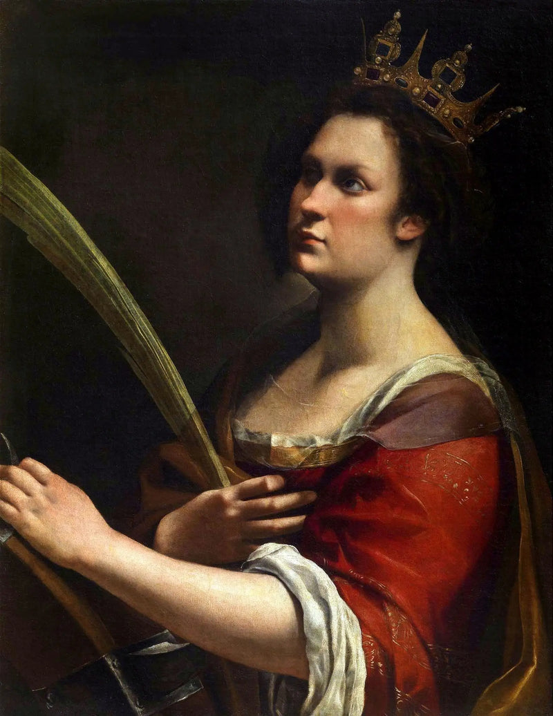 Santa Caterina d'Alessandria - Artemisia Gentileschi