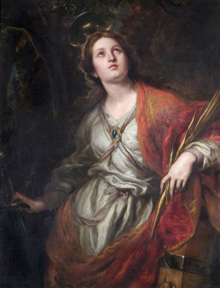 Sainte Catherine d’Alexandrie - Claudio Coello - Alpha Reproduction
