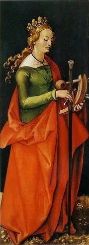 Santa Caterina - Hans Baldung Grien