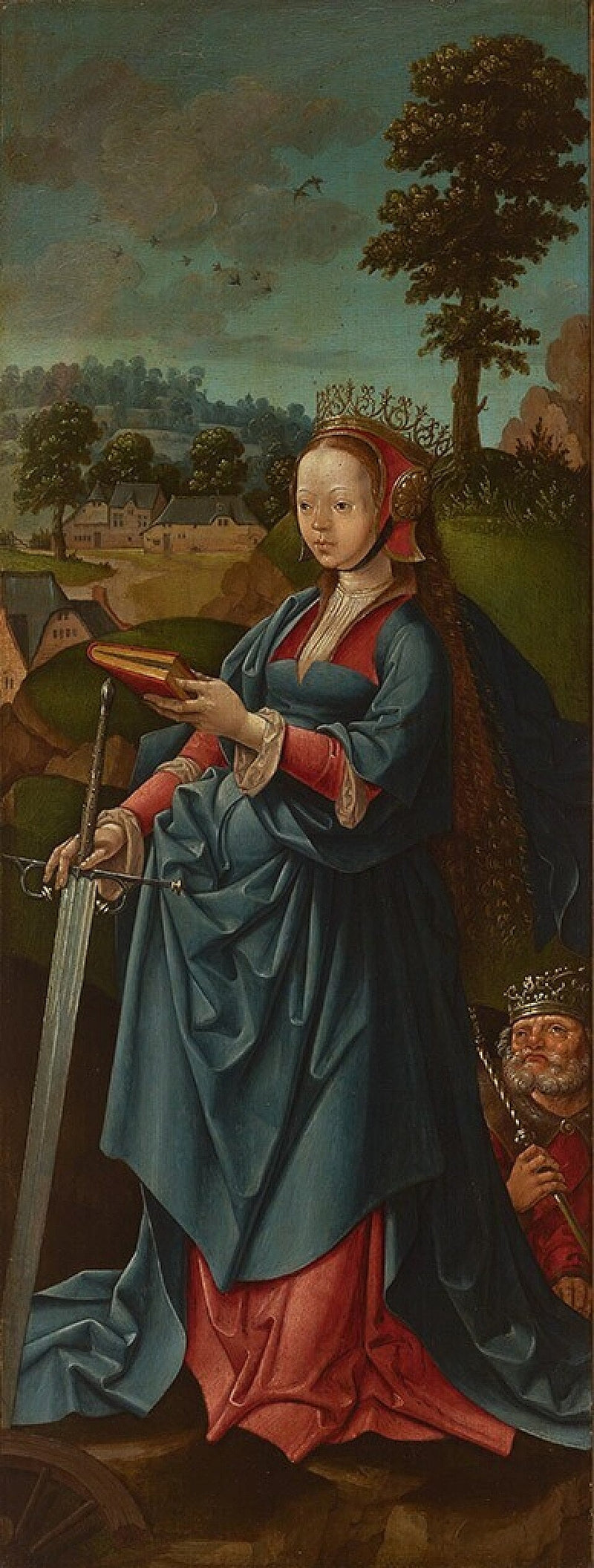 Santa Caterina - Jacob Cornelisz van Oostsanen