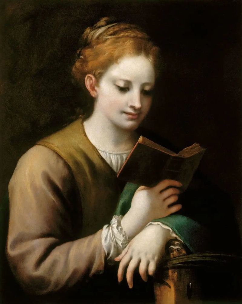 Santa Caterina che legge - Antonio da Correggio