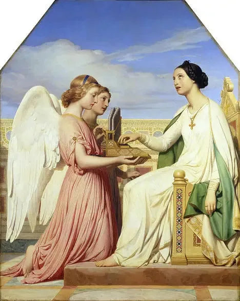 Santa Cecilia e gli Angeli - Paul Delaroche