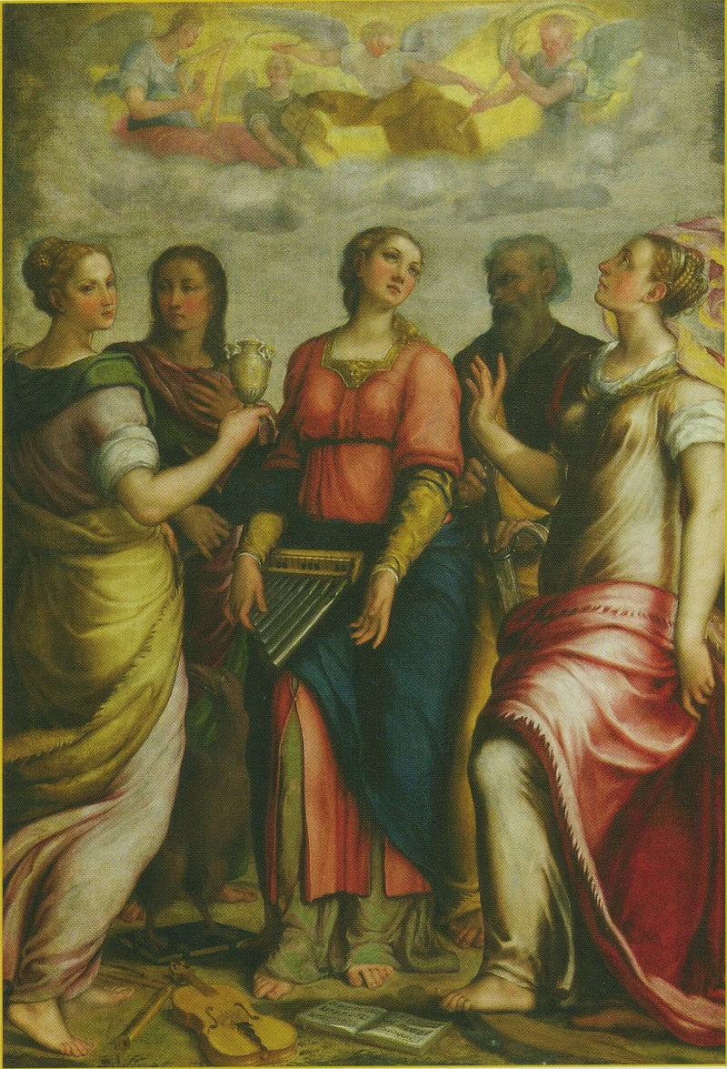Sainte Cécile e san - Federico Barroci