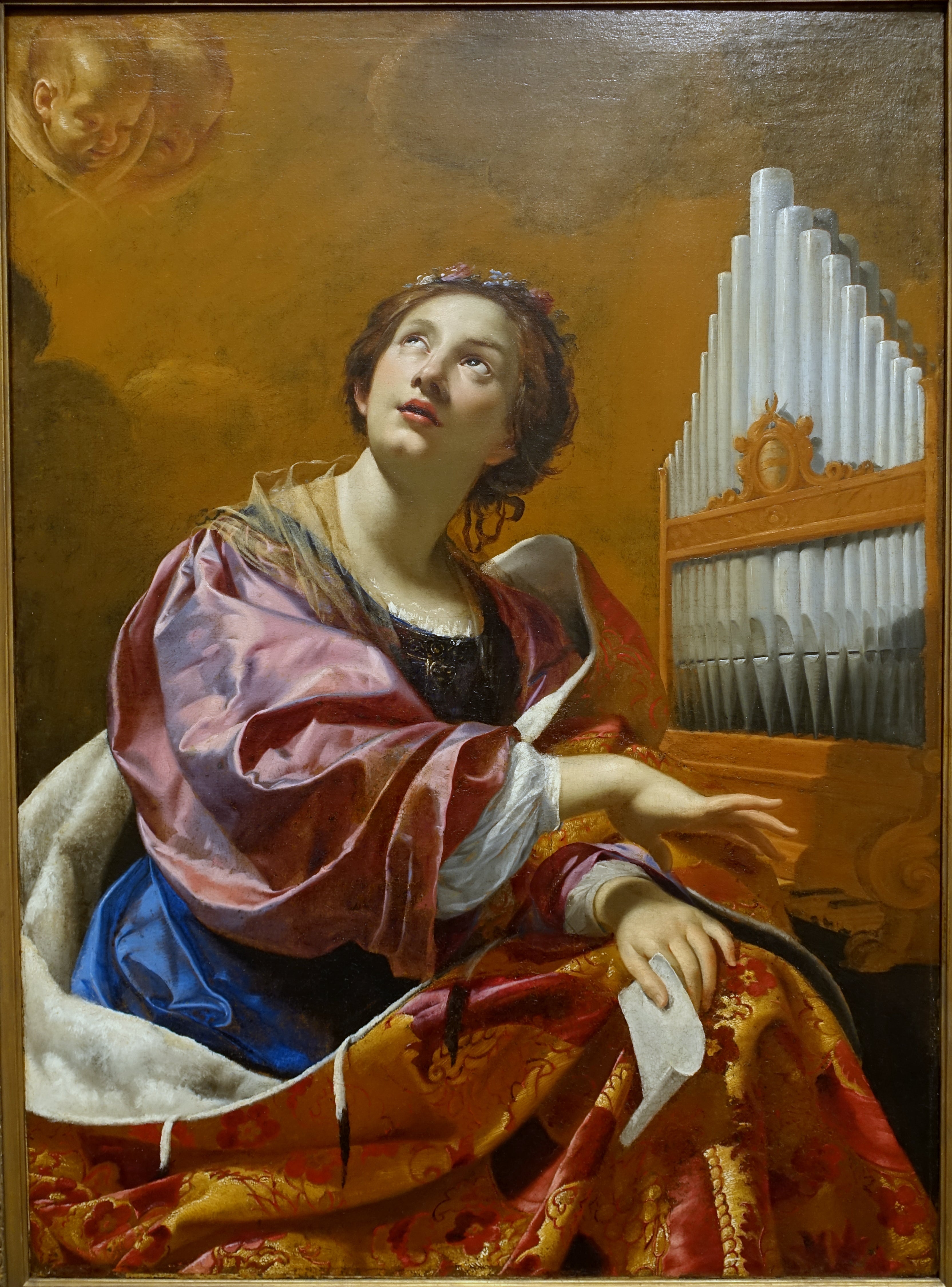 Sainte Cécile - Simon Vouet - Alpha Reproduction