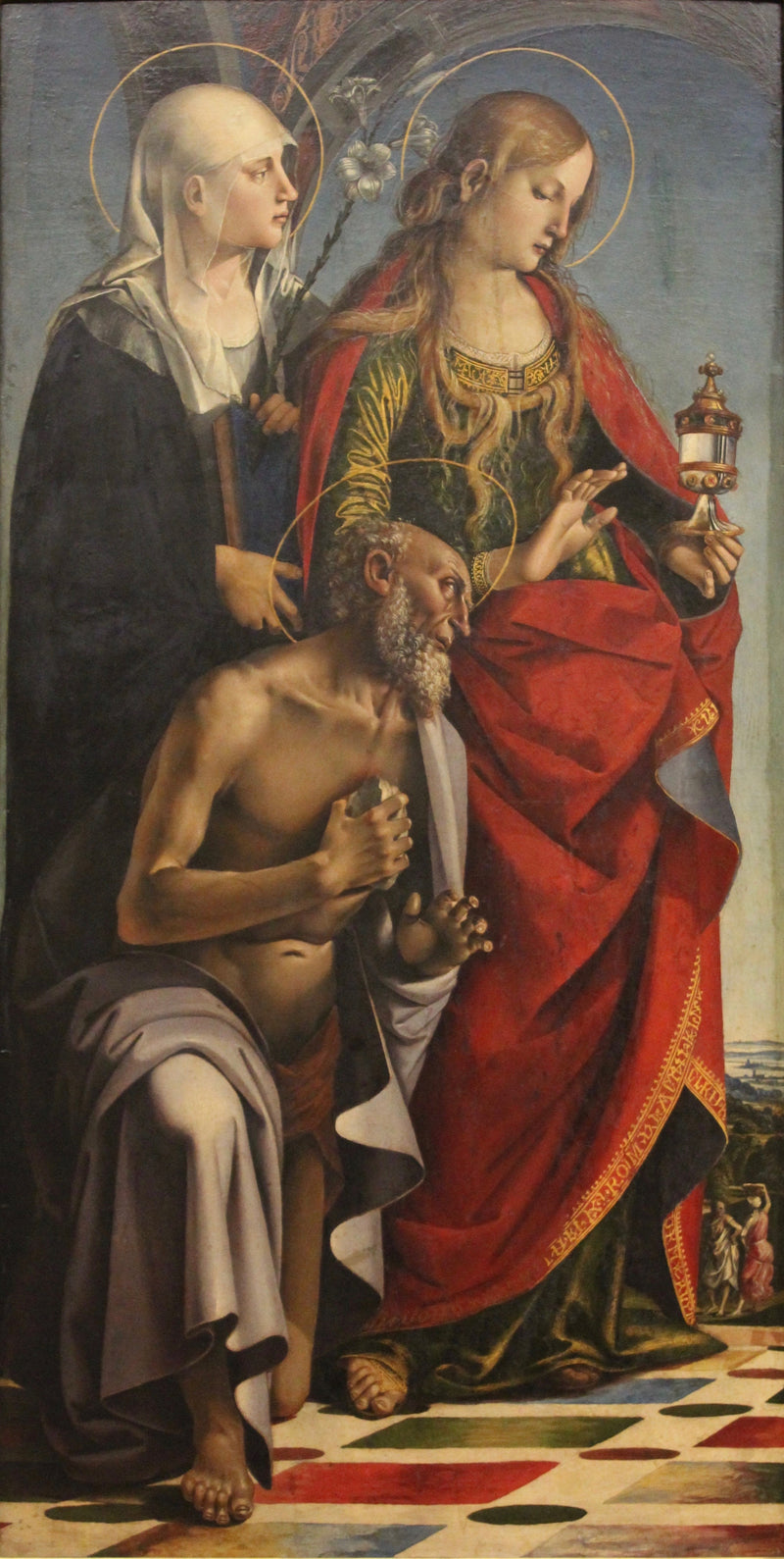 Santa Eustachia, Santa Maria Maddalena e San Girolamo - Luca Signorelli