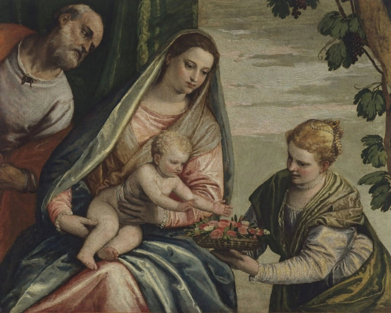 Santa Famiglia con Santa Dorotea - Paolo Veronese