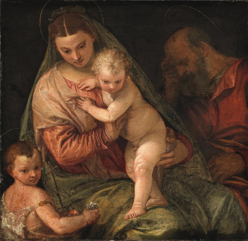 Sacra Famiglia con il giovane san Giovanni - Paolo Veronese