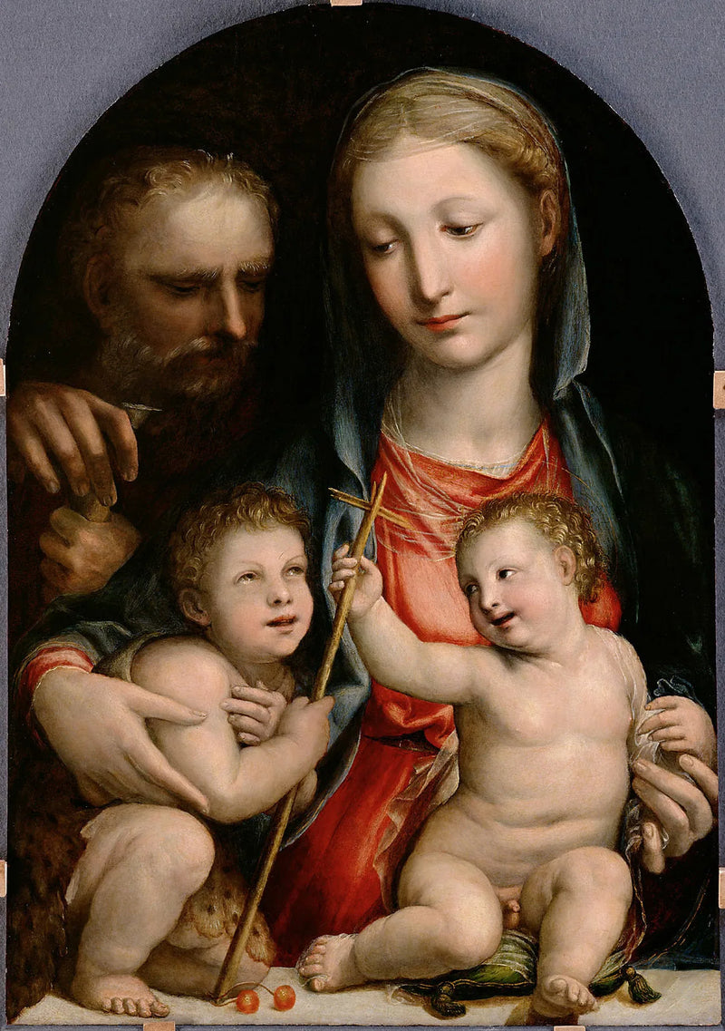 Santa Famiglia con San Giovanni Battista bambino - Il Sodoma (Giovanni Antonio Bazzi)