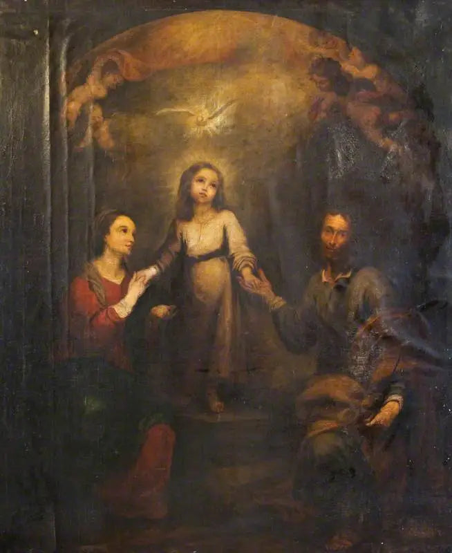 Santa Famiglia - Bartolomé Esteban Murillo