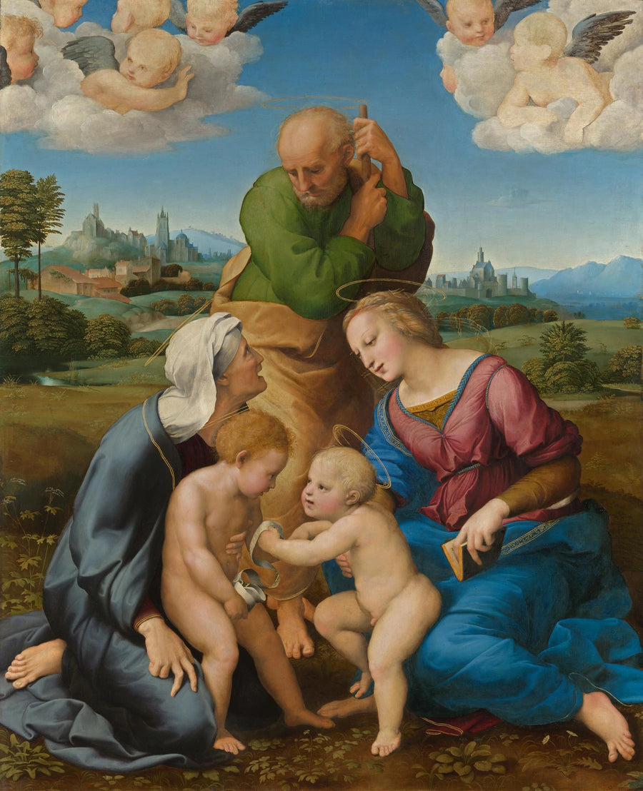 Sainte Famille Canigiani, vers 1505-1506 – Raphaël