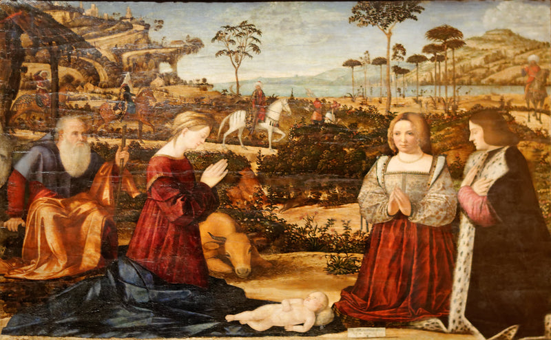 Santa Famiglia e Donatori - Vittore Carpaccio