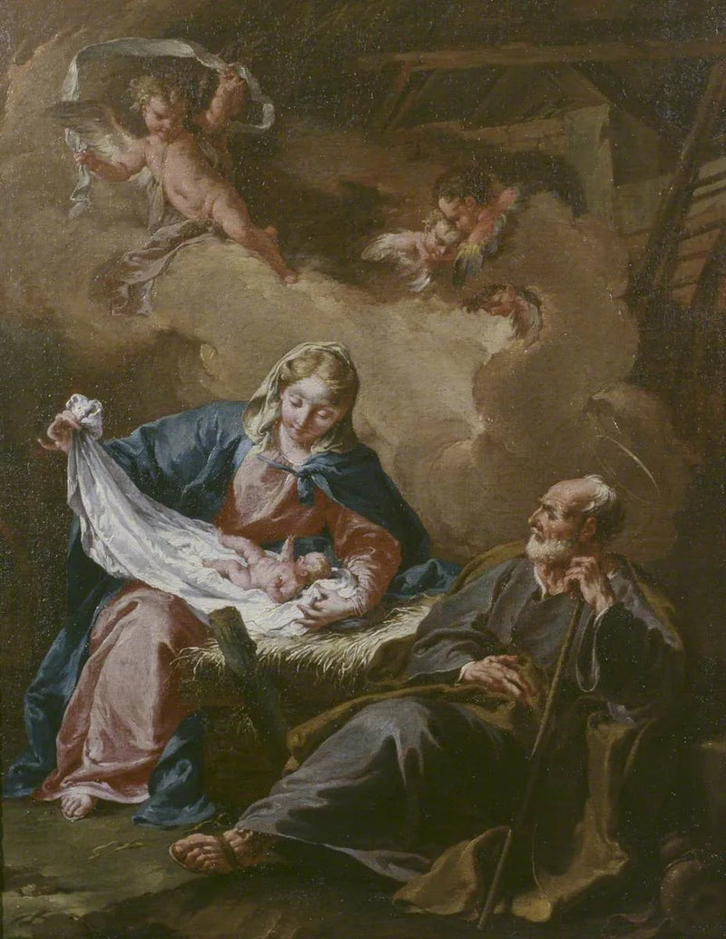 Santa Famiglia - Giovanni Battista Pittoni