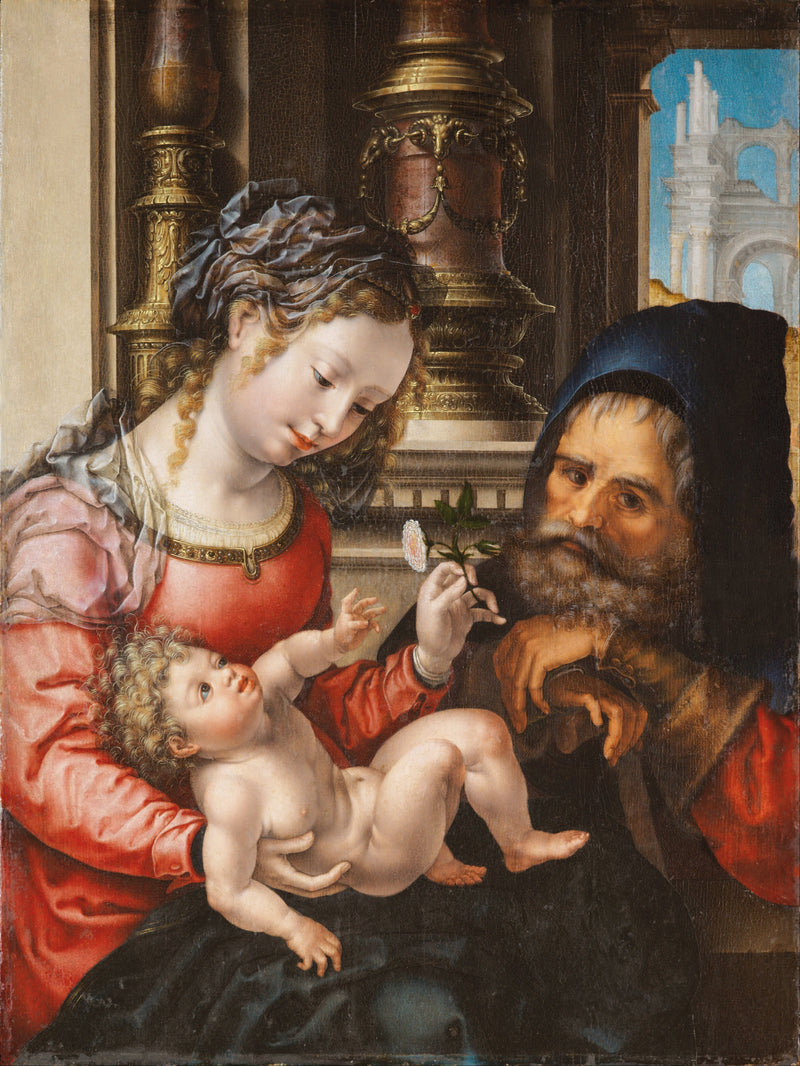 Santa Famiglia - Jan Gossaert