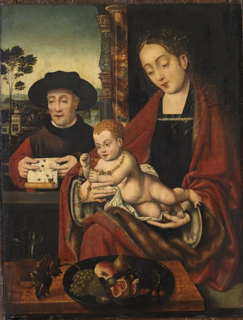 Sacra Famiglia - Joos van Cleve