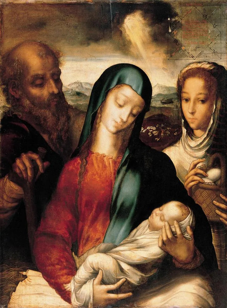 Santa Famiglia - Luis de Morales