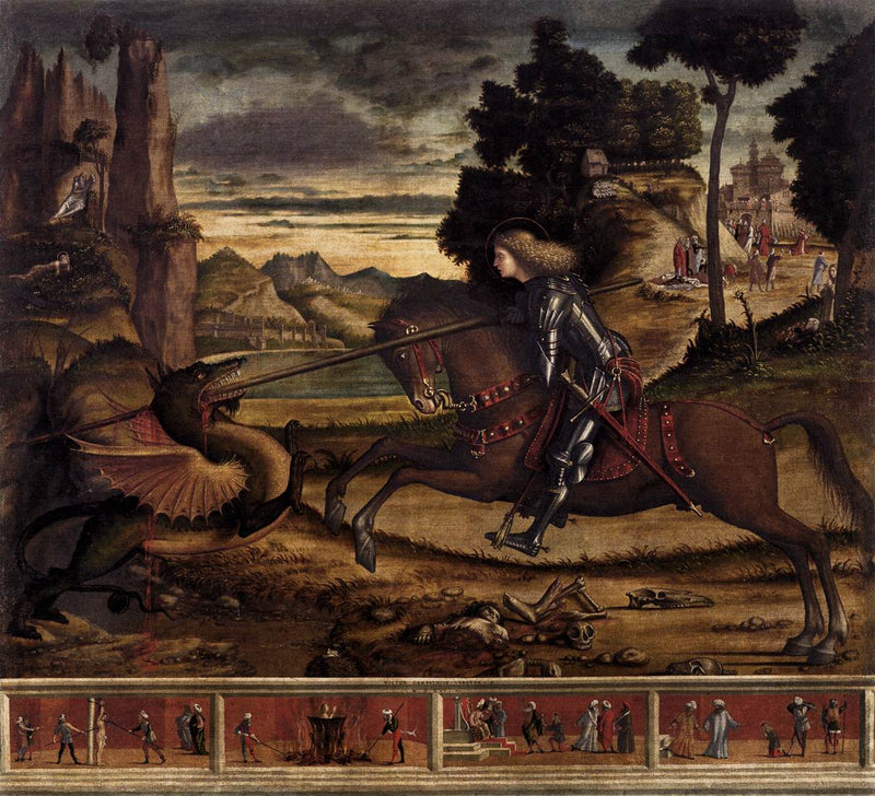San Giorgio uccide il drago - Vittore Carpaccio