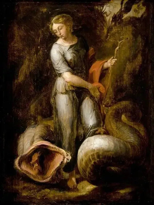 Santa Margherita e il Drago - David Teniers il Giovane