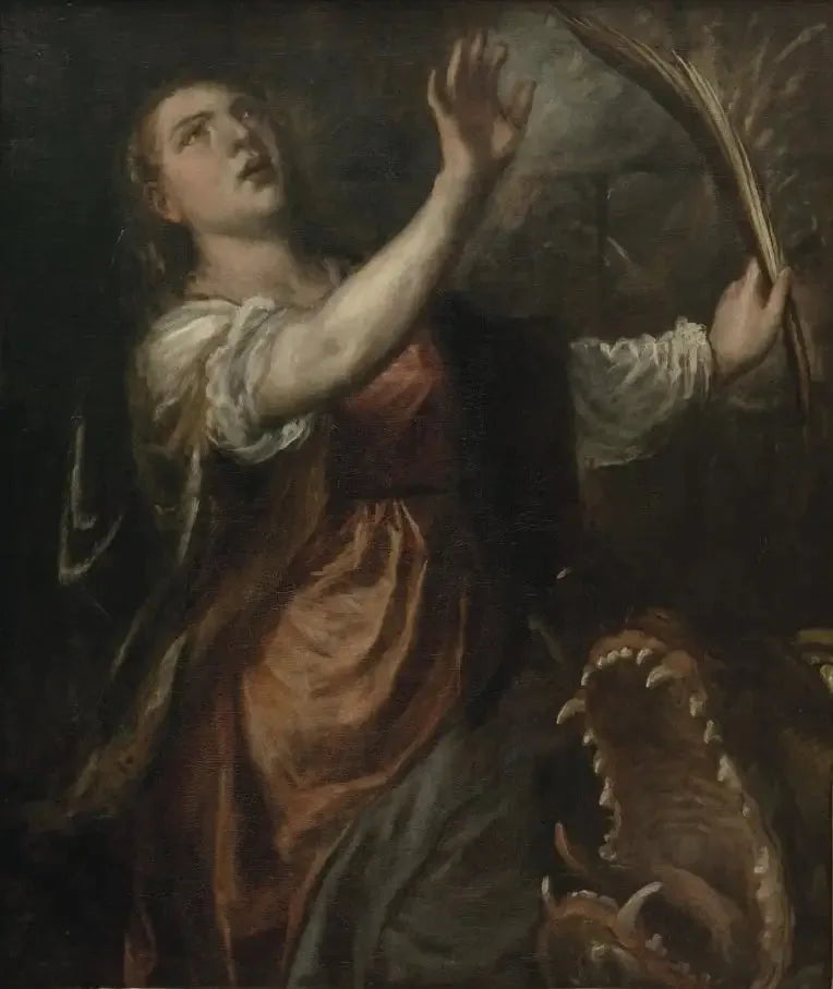 Santa Margherita e il Drago - Tiziano