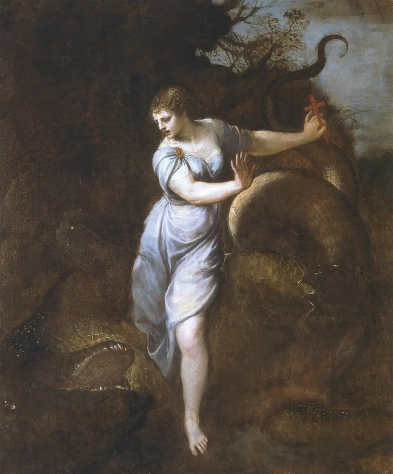 Santa Margherita e il Drago - Tiziano