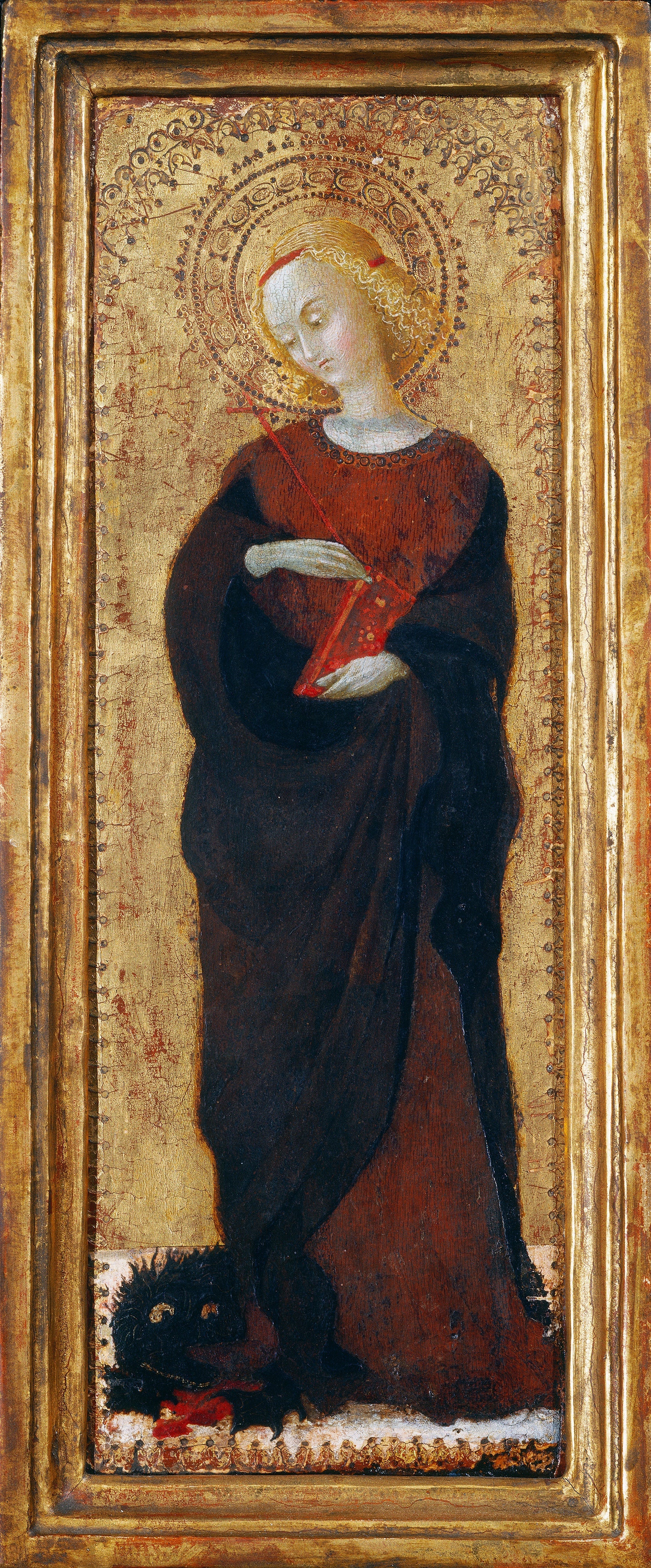 Sainte Marguerite - Stefano di Giovanni (Sassetta) - Alpha Reproduction