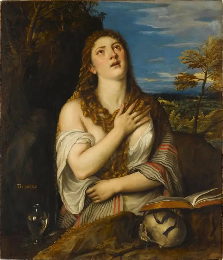 Santa Maria Maddalena penitente - Titian