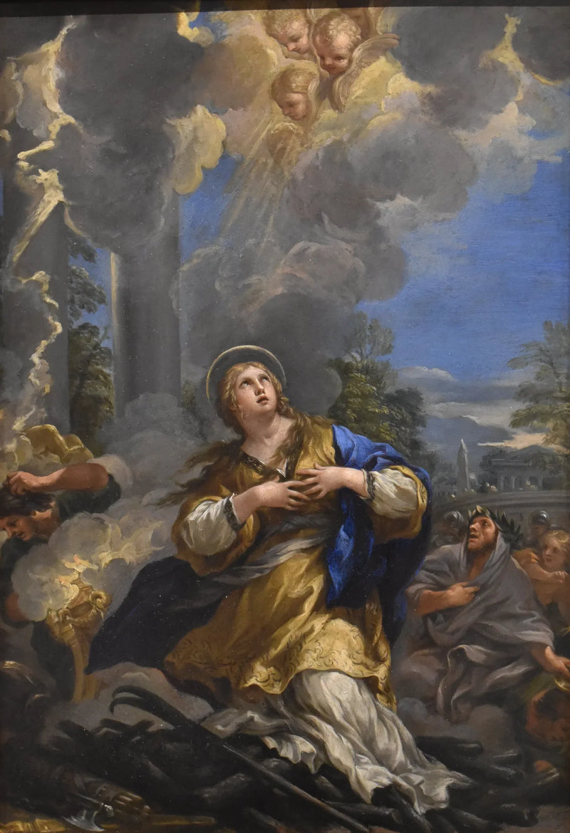 Santa Martino che rifiuta di adorare le idoli - Pietro da Cortona