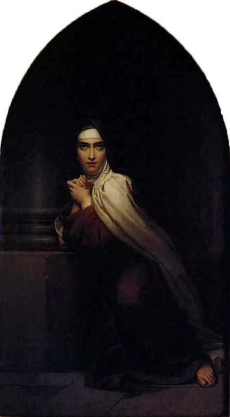 Santa Teresa d'Ávila in preghiera - François Gérard