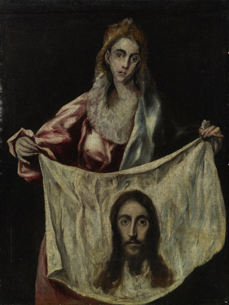 Santa Veronica inquilina di una sciarpa - El Greco