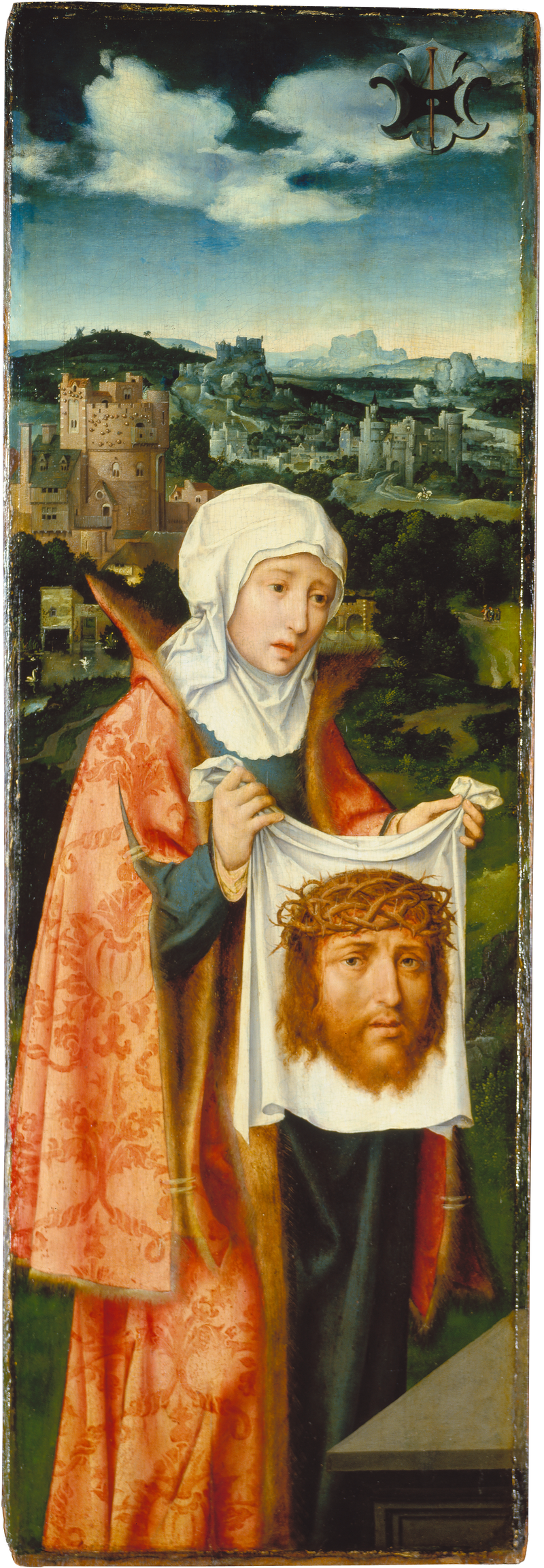 Santa Veronica che presenta il sudario - Joos van Cleve