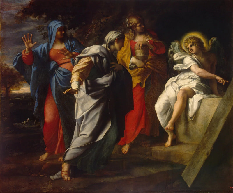 Sante donne al sepolcro di Cristo - Annibale Carracci