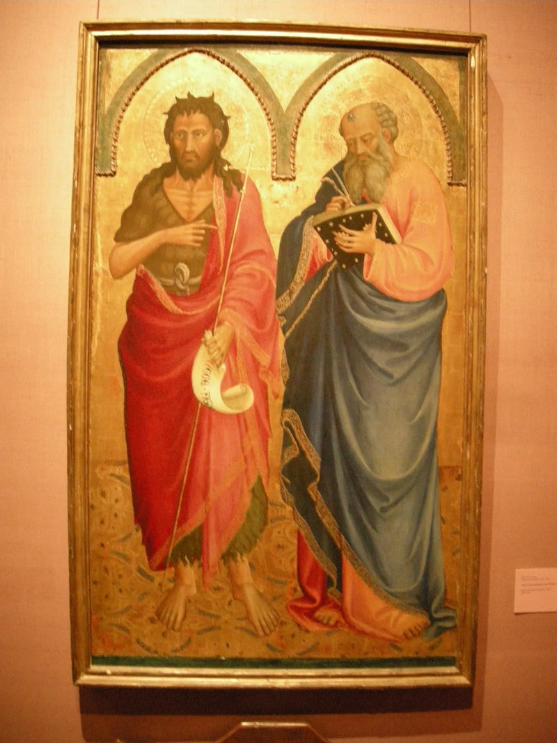 Saintes Jeanne baptiste e Matteo - Bicci di Lorenzo