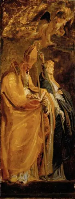Santi Amand e Walburga - Peter Paul Rubens