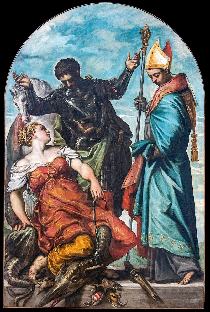 Santi Giorgio e Luigi di Toulouse - Jacopo Tintoretto